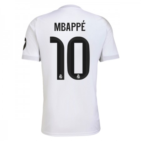 Levné Real Madrid Mbappé 10 Domácí Fotbalové dresy 2025-26 Krátký Rukáv